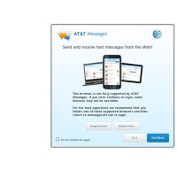 messages.att.net screenshot