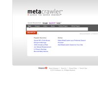 metacrawler.com screenshot