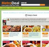 metrodeal.com screenshot