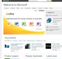 microsoft.com screenshot