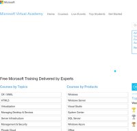 microsoftvirtualacademy.com screenshot