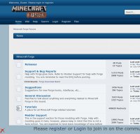 minecraftforge.net screenshot