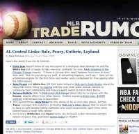 Mlbtraderumors.com - Is MLB Rumors Down Right Now?