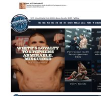 mmafighting.com screenshot