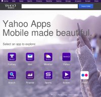 mobile.yahoo.com screenshot