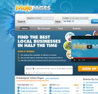 mojopages.com screenshot