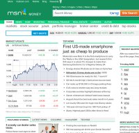 screenshot money.msn.com