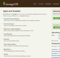 mongodb.org screenshot