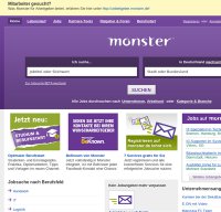 monster.de screenshot