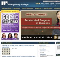 montgomerycollege.edu screenshot