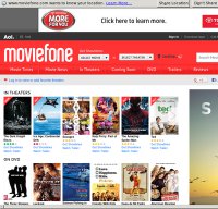 moviefone.com screenshot