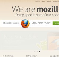 mozilla.org screenshot