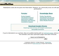 mozillazine.org screenshot