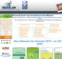 mrexcel.com screenshot