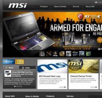 msi.com screenshot