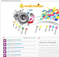 musicmazaa.com screenshot