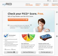 myfico.com screenshot