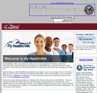 myhealth.va.gov screenshot