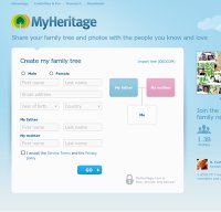 myheritage.com screenshot