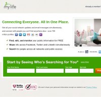 mylife.com screenshot