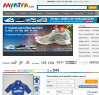 myntra.com screenshot