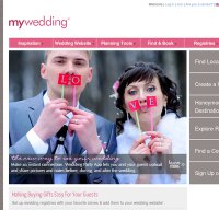 mywedding.com screenshot