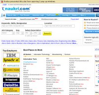 naukri.com screenshot