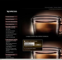 nespresso.com screenshot