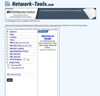 network-tools.com screenshot