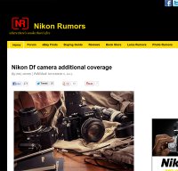 nikonrumors.com screenshot