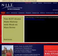 njit.edu screenshot