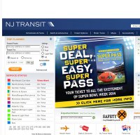 njtransit.com screenshot