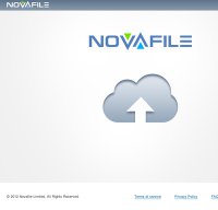 novafile.com screenshot