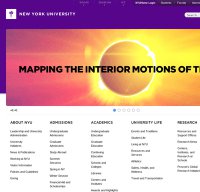 nyu.edu screenshot