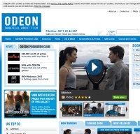 odeon.co.uk screenshot