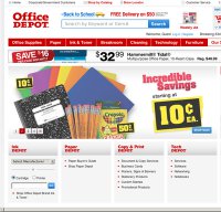 officedepot.com screenshot