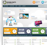 one.com screenshot