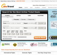 onetravel.com screenshot