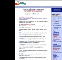 onlineconversion.com screenshot