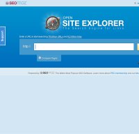 opensiteexplorer.org screenshot