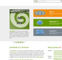 opensuse.org screenshot