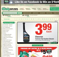 oreillyauto.com screenshot