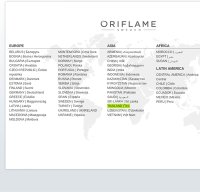 oriflame.com screenshot