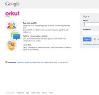 orkut.com screenshot