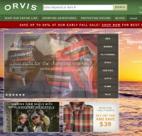 orvis.com screenshot