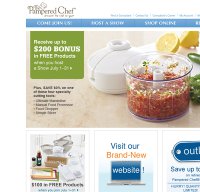 pamperedchef.com screenshot