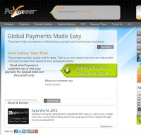 payoneer.com screenshot