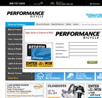 performancebike.com screenshot