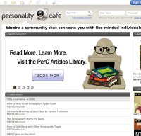 personalitycafe.com screenshot