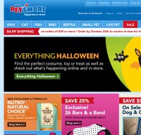 petsmart.com screenshot